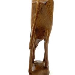 Medinė antilopės statula 13,5x5x19 cm