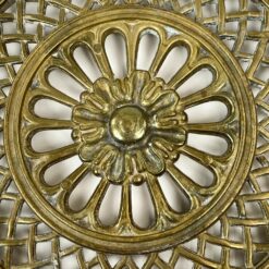 Žalvarinis, apvalus padėkliukas nuo karščio 18,5×18,5×1 cm