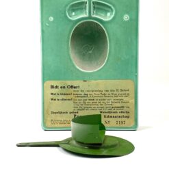 Vintažinė, keramikinė aukų dėžutė su Jėzaus atvaizdu 3×13,5×19,5 cm