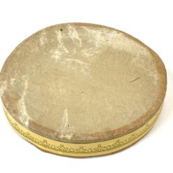 Vintažinis, rankinis šamanų būgnas 17x17x3 cm