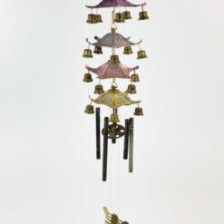 Vintažinis, rytietiškas vėjo varpelis 8x8x50 cm