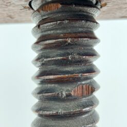 Senovinis, ąžuolinis presas su komoda 46x78x188 cm