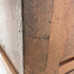 Senovinis, ąžuolinis presas su komoda 46x78x188 cm