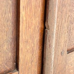 Senovinis, ąžuolinis presas su komoda 46x78x188 cm