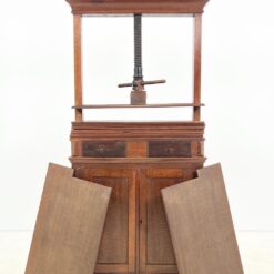 Senovinis, ąžuolinis presas su komoda 46x78x188 cm