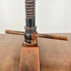 Senovinis, ąžuolinis presas su komoda 46x78x188 cm