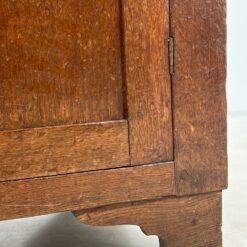 Senovinis, ąžuolinis presas su komoda 46x78x188 cm