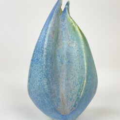 Keramikinė Art noveau stiliaus vaza 11x11x20 cm