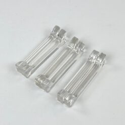 Stikliniai įrankių laikikliai 6 vnt. Komplektas 1x8x2 cm