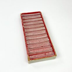 Stikliniai įrankių laikikliai 12 vnt. originalioje dėžutėje 1,5x8x1,5 cm