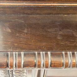 Riešutmedžio knygų spinta su atviromis lentynomis 48x201x208 cm