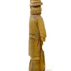 Medinė, raižyta staula “Muzikantas” 4,5×8,5×26 cm