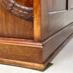 Raudonmedžio dvipusis rašomasis stalas 115x160x80 cm