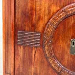 Raudonmedžio dvipusis rašomasis stalas 115x160x80 cm