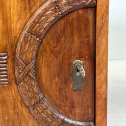 Raudonmedžio dvipusis rašomasis stalas 115x160x80 cm