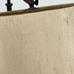 Reguliuojamas pastatomas žalvarinis toršeras mediniu pagrindu 52x29x145(+25) cm