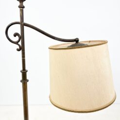 Reguliuojamas pastatomas žalvarinis toršeras mediniu pagrindu 52x29x145(+25) cm