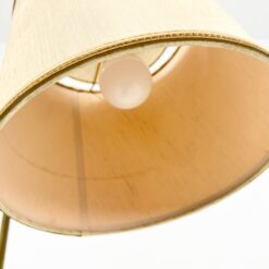 Reguliuojamas pastatomas žalvarinis toršeras mediniu pagrindu 52x29x145(+25) cm