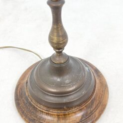 Reguliuojamas pastatomas žalvarinis toršeras mediniu pagrindu 52x29x145(+25) cm