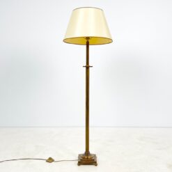 Žalvarinis pastatomas toršeras su gaubtu 53x53x167 cm