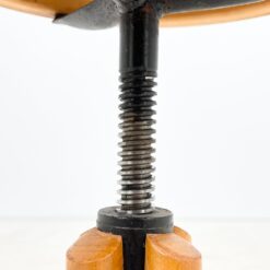 Thonet stiliaus medinė, reguliuojamo aukščio pianino kėdė 37x37x44-52 cm