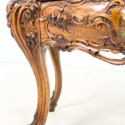 Prabangi, dviejų stalčių, raižyta, barokinio stiliaus komoda 50x120x81 cm