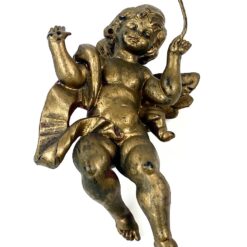 Sieninė pakabinama angelo statulėlė iš plastiko 6×9,5×14,5 cm