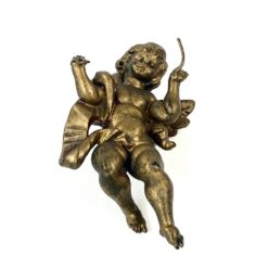 Sieninė pakabinama angelo statulėlė iš plastiko 6×9,5×14,5 cm