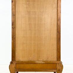 Prabangi barokinio stiliaus raižyta riešutmedžio rūbų spinta 63x122x212 cm