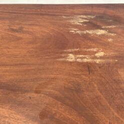 Ampyro stiliaus raudonmedžio komoda su žalvariu 45x81x89,5 cm