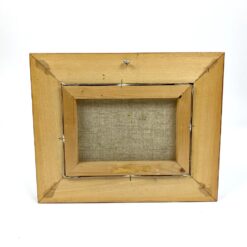 Aliejiniais dažais ant drobės tapytas pavasario peizažas medžio rėme 3x27x22 cm