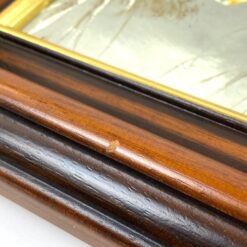 Aliejiniais dažais ant drobės tapytas žiemos peizažas medžio rėme 3x27x22 cm