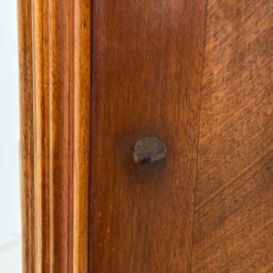 Barokinio stiliaus riešutmedžio dviejų durų spinta su veidrodžiais 62x140x251 cm