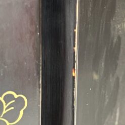 Rytietiška medinė širma su natūralaus akmens dekoracijomis 2,5×184,5×183 cm