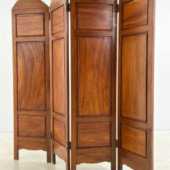 Drožinėta rytietiška medinė širma 2,5x186x183,5 cm