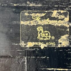 Rytietiška medinė širma su natūralaus akmens dekoracijomis 3x184x182,5 cm