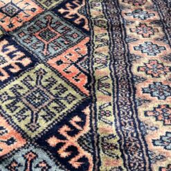 Vilnonis rankų darbo kilimas “Bukhara” 123x120x0,4 cm