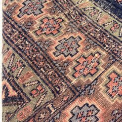 Vilnonis rankų darbo kilimas “Bukhara” 123x120x0,4 cm