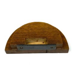 Miniatiūrinė sieninė pakabinama konsolytė iš ąžuolo 7×13,5×4 cm