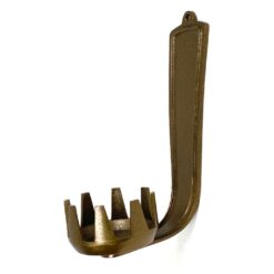 Žalvarinė sieninė žvakidė 12×5,5×15,5 cm