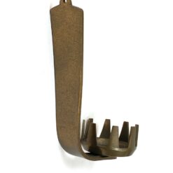 Žalvarinė sieninė žvakidė 12×5,5×15,5 cm