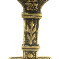 Žalvarinė menora “Jerusalem” 6x19x24,5 cm