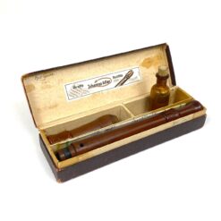 Johannes Adler Blockflöte fleita su priedais ir originalia dėžute 32,5x3x3 cm