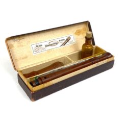 Johannes Adler Blockflöte fleita su priedais ir originalia dėžute 32,5x3x3 cm