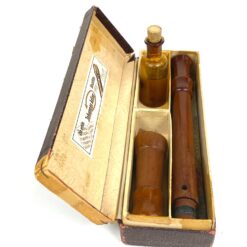 Johannes Adler Blockflöte fleita su priedais ir originalia dėžute 32,5x3x3 cm