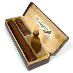 Johannes Adler Blockflöte fleita su priedais ir originalia dėžute 32,5x3x3 cm