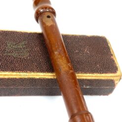 Johannes Adler Blockflöte fleita su priedais ir originalia dėžute 32,5x3x3 cm