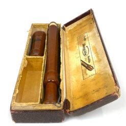 Johannes Adler Blockflöte fleita su priedais ir originalia dėžute 32,5x3x3 cm