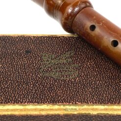 Johannes Adler Blockflöte fleita su priedais ir originalia dėžute 32,5x3x3 cm