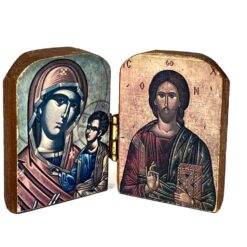 Ikonų diptichas 1x7x4,5 cm